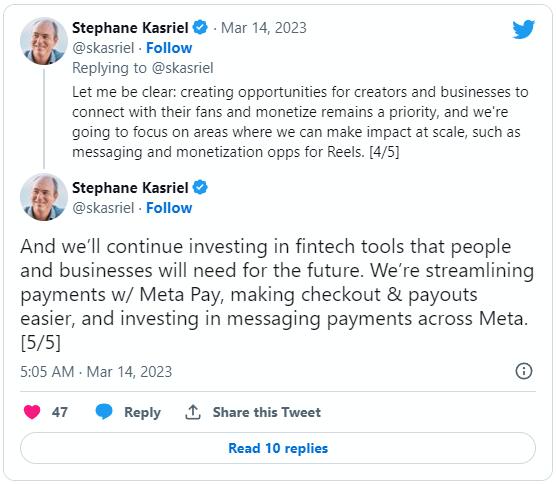 Meta“逐渐减少”Instagram NFT 支持以专注于创作者 Meta“逐渐减少”Instagram NFT 支持以专注于创作者